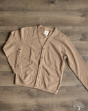 UES Single Rib Cardigan - Beige