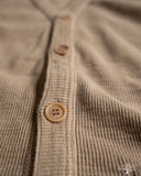 UES Single Rib Cardigan - Beige