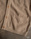 UES Single Rib Cardigan - Beige
