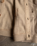 UES Single Rib Cardigan - Beige