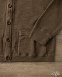 UES Single Rib Cardigan - Olive