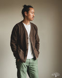 UES Single Rib Cardigan - Olive
