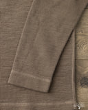 UES Single Rib Knit Long Sleeve Henley T-Shirt - Beige