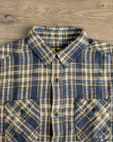 UES Slubby Heavy Flannel (502655) - Navy