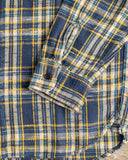 UES Slubby Heavy Flannel (502655) - Navy