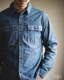 UES Triple Stitch Work Shirt - Chambray
