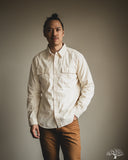UES Triple Stitch Work Shirt - Off White