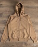 UES Zip Hoodie Sweatshirt - Beige
