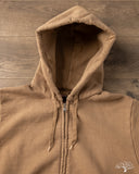 UES Zip Hoodie Sweatshirt - Beige