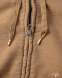 UES Zip Hoodie Sweatshirt - Beige
