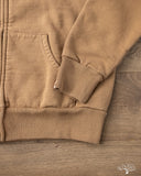UES Zip Hoodie Sweatshirt - Beige