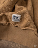 UES Zip Hoodie Sweatshirt - Beige
