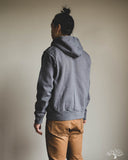 UES Zip Hoodie Sweatshirt - Gray-Blue