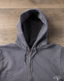 UES Zip Hoodie Sweatshirt - Gray-Blue