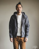 UES Zip Hoodie Sweatshirt - Gray-Blue