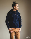 UES Zip Hoodie Sweatshirt - Indigo