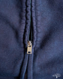 UES Zip Hoodie Sweatshirt - Indigo