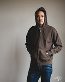 UES Zip Hoodie Sweatshirt - Olive