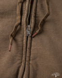 UES Zip Hoodie Sweatshirt - Olive