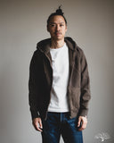 UES Zip Hoodie Sweatshirt - Olive