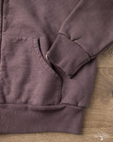 UES Zip Hoodie Sweatshirt - Purple Navy