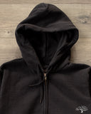 UES Zip Hoodie Sweatshirt - Black