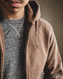 UES Zip Hoodie Sweatshirt - Brown