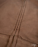 UES Zip Hoodie Sweatshirt - Brown