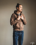 UES Zip Hoodie Sweatshirt - Brown