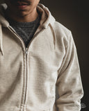 UES Zip Hoodie Sweatshirt - Oatmeal