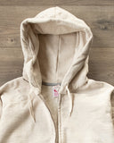 UES Zip Hoodie Sweatshirt - Oatmeal