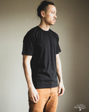 Iron Heart Utilitees UTIL-BLK - 5.5oz Loopwheel Crew Neck T-Shirt - Black
