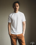 UTILITEES UTIL-WHT - 5.5oz Loopwheel Crew Neck T-Shirt - White