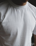 UTILITEES UTIL-WHT - 5.5oz Loopwheel Crew Neck T-Shirt - White