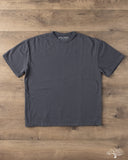 Utilitees UTIL-BT-CHA - 10oz Mini Fleece Crew Neck T-Shirt - Charcoal