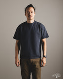 Utilitees UTIL-BT-CHA - 10oz Mini Fleece Crew Neck T-Shirt - Charcoal