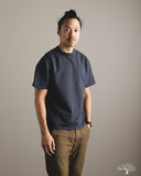 Utilitees UTIL-BT-CHA - 10oz Mini Fleece Crew Neck T-Shirt - Charcoal