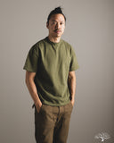 Utilitees UTIL-BT-OLV - 10oz Mini Fleece Crew Neck T-Shirt - Olive