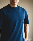 Utilitees UTIL-BT-PIND - 10oz Mini Fleece Crew Neck T-Shirt - Pure Indigo