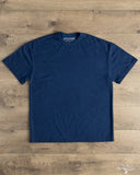 Utilitees UTIL-BT-PIND - 10oz Mini Fleece Crew Neck T-Shirt - Pure Indigo