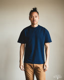 Utilitees UTIL-BT-PIND - 10oz Mini Fleece Crew Neck T-Shirt - Pure Indigo