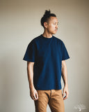 Utilitees UTIL-BT-PIND - 10oz Mini Fleece Crew Neck T-Shirt - Pure Indigo