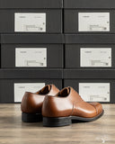 Viberg Bastion Oxford - Cognac Vocalou Calf - 1905