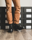 Viberg Service Boot - Black Chromexcel - Dainite - 310