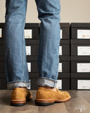 Viberg Bristol Loafer - Tobacco Calf Suede - 1905