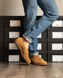 Viberg Bristol Loafer - Tobacco Calf Suede - 1905