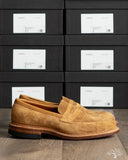 Viberg Bristol Loafer - Tobacco Calf Suede - 1905