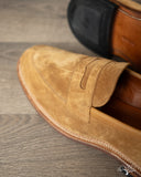 Viberg Bristol Loafer - Tobacco Calf Suede - 1905