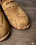 Viberg Bristol Loafer - Tobacco Calf Suede - 1905