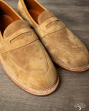 Viberg Bristol Loafer - Tobacco Calf Suede - 1905